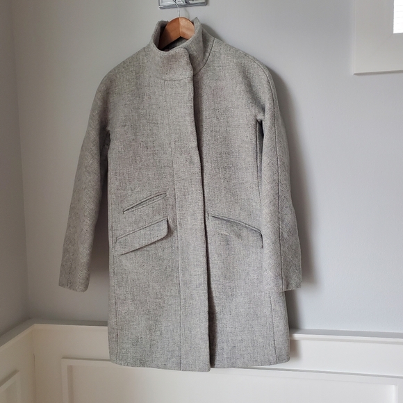 J.Crew Cocoon Coat Size 0 - Picture 4 of 15